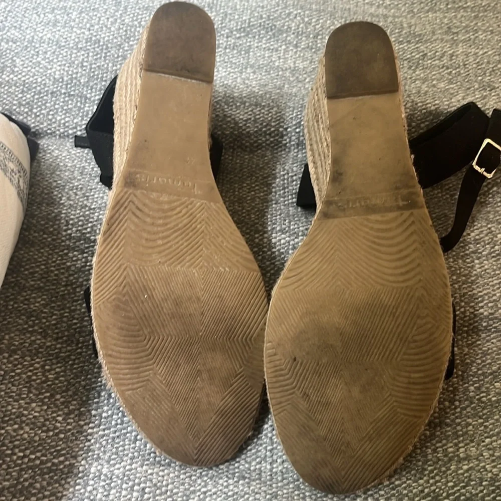 Tamaris Ankle Strap Wedge Sandal Size 41